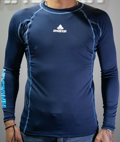 Remera térmica azul