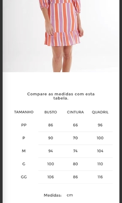 Imagem do VESTIDO LISTRADO LILÁS C/ LARANJA