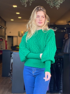 BLUSA VERDE DALLAS