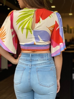 Imagem do BLUSA CROPPED BOA TARDE