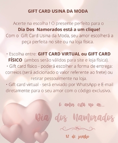 GIFT CARD R$200 - comprar online