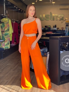 TOP LARANJA PUMPKIN - Usina da moda