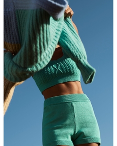 SHORTS TRICOT CURTO VERDE