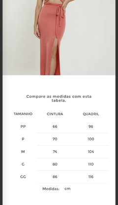 SAIA MIDI FENDA LATERAL - Usina da moda