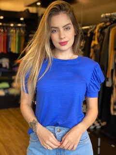 BLUSA BIA AZUL - Usina da moda