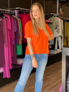 BLUSA LARANJA CLUB - comprar online