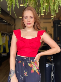 TOP CROPPED LUIZA - loja online