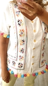 Camisa bordada Amalfi