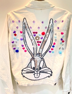 Campera de Jean blanca Bugs Bunny - comprar online