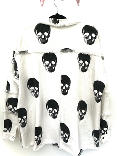 Camisa Campera Calaveras - comprar online