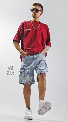 BERMUDA CARGO JEAN DE HOMBRE ART2005 - comprar online