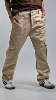 PANTALON CARGO BEIGE 371 en internet