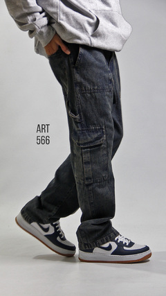 PANTALON CARGO JEAN OXIDO 566