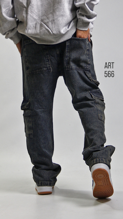 PANTALON CARGO JEAN OXIDO 566 - tienda online