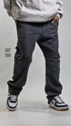 Imagen de PANTALON CARGO JEAN OXIDO 566