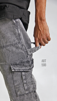 PANTALON CARGO JEAN NEVADO 588 en internet