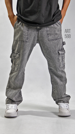 Imagen de PANTALON CARGO JEAN NEVADO 588