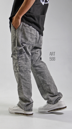 PANTALON CARGO JEAN NEVADO 588