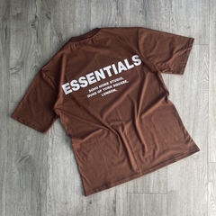 Imagen de REMERAS OVER ESSENTIALS 2 (MARRON Y BEIGE)