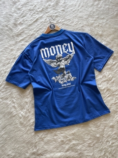 REMERA OVERSIZE MONEY ( TALLE XL )