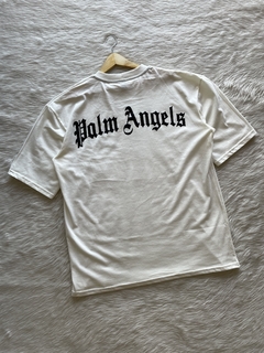 REMERA OVERSIZE PALM ANGELS BLANCA