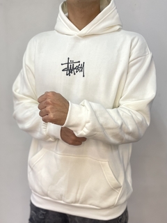 BUZO OVERSIZE BLANCO STUSSY - Farnistore