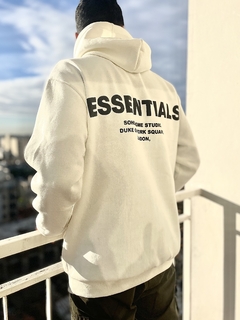 BUZO OVERSIZE ESSENTIAL BLANCO - tienda online