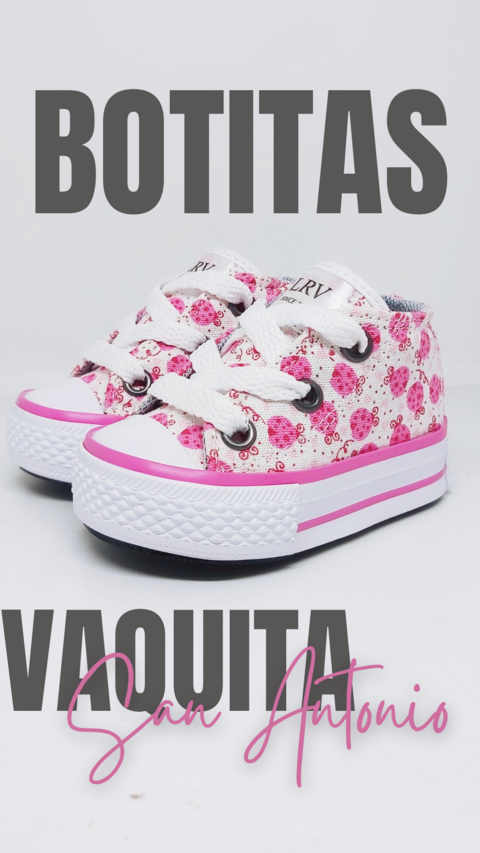 Botitas Lona #VaquitaDeSanAntonio