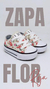 ZAPATILLAS CAÑA BAJA #FlorRoja - tienda online