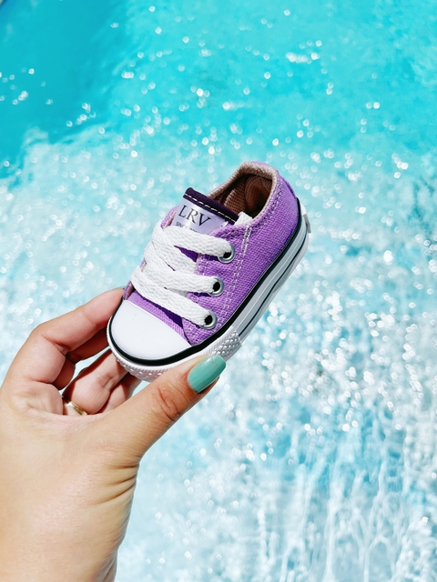 Zapatillas Lona #Violeta