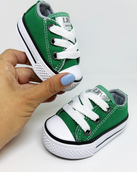 Zapatillas Lona Verde #Benetton