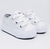 ZAPATILLAS CAÑA BAJA CUERO PU #Blanca en internet