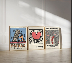 KEITH HARING *PISA*CORAZON*HUMANIS - comprar online