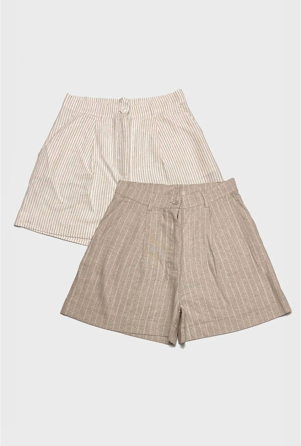 Short best sale en lino