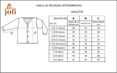SAQUITO AGODON FRISADO - GRIS TOPO JASPEADO - Tienda Jofi