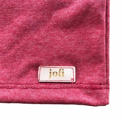 REMERA CIPRÉS M/L CON BOTÓN- BORDÓ JASPEADO en internet