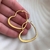 argollas cuore gold