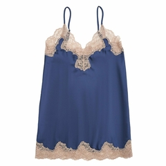Vestido lencero azul - Jesús Fernandez - comprar online
