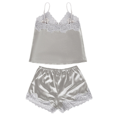 Pijama plata corto top y short - Jesus Fernandez - tienda online