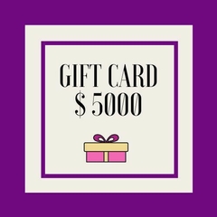 Gift card - comprar online