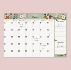 Planner mensual hojas P - comprar online