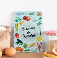 Cuaderno de recetas en internet