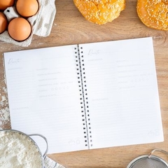 Cuaderno de recetas - comprar online