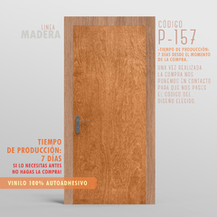 VINILO PARA PUERTAS .P 157