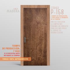 VINILO PARA PUERTAS .P 158