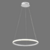 Lámpara de Techo Colgante SIMP LED 24W - Luz Cálida, Ø400mm Disponible en Blanco o Negro - comprar online