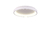 Plafón Alaska 4 Extra Chato Blanco LED 30W (Dimerizable 100%)