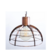 Lámpara de techo Colgante Lady A - Diseño Robusto con Cadena y Florón de Chapa en internet