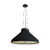 Lámpara de Techo Oslo Blanco o Negro Colgante de Aluminio y Madera - comprar online