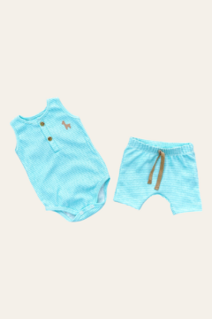 Conjunto Mini Bebé Derek 1 A 12 Meses